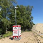 Mobiele tijdelijke camerabewaking beschermt bouwplaats buiten werktijden effectief